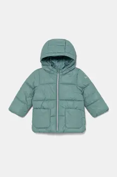 United Colors of Benetton geaca copii culoarea turcoaz, 2NQRGN03V imagine