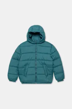 United Colors of Benetton geaca copii culoarea turcoaz, 2WU0CN06N imagine