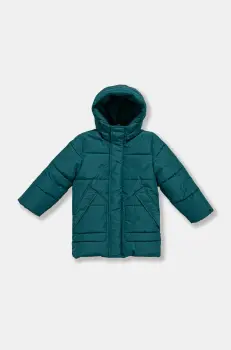 United Colors of Benetton geaca copii culoarea verde, 2KPLCN05P imagine