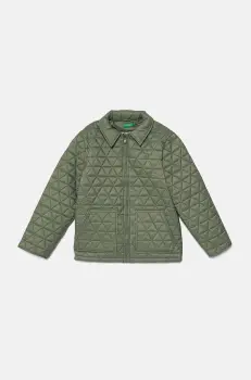United Colors of Benetton geaca copii culoarea verde, 2MJACN053 imagine