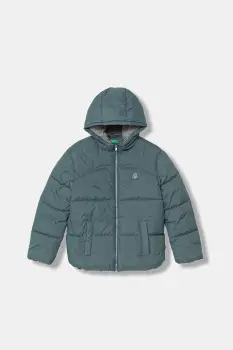 United Colors of Benetton geaca copii culoarea verde, 2WU0CN05I imagine