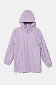 United Colors of Benetton geaca copii culoarea violet, 2HFQCN055 imagine