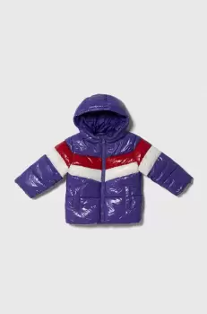 United Colors of Benetton geaca copii culoarea violet imagine