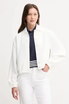 United Colors of Benetton geaca culoarea bej, de tranzitie, 20A6DN085 imagine