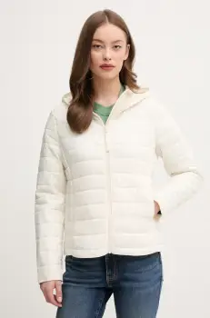 United Colors of Benetton geaca culoarea bej, de tranzitie, 2TWDDN07O imagine