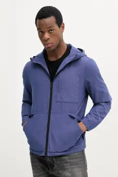 United Colors of Benetton geaca culoarea bleumarin, de tranzitie, 25R1UN069 imagine