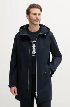 United Colors of Benetton geaca culoarea bleumarin, de tranzitie, 2H4RUN06C imagine