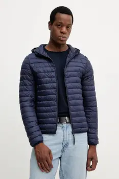 United Colors of Benetton geaca culoarea bleumarin, de tranzitie, 2TWDUN06I imagine