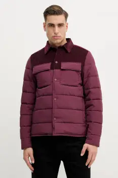 United Colors of Benetton geaca culoarea bordo, de iarna, 2RWLUN06V imagine