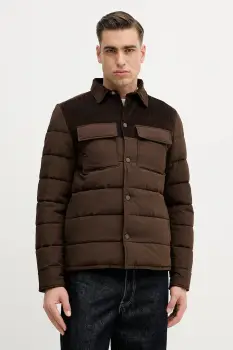 United Colors of Benetton geaca culoarea maro, de iarna, 2RWLUN06V imagine