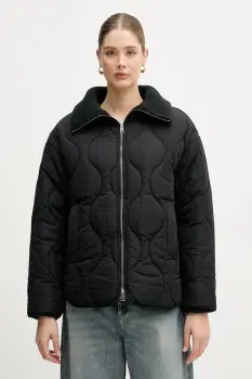 United Colors of Benetton geaca culoarea negru, de iarna, 2R1VDN08J imagine
