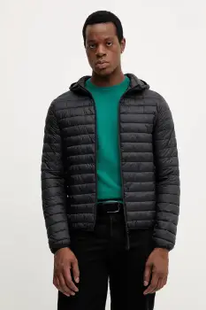 United Colors of Benetton geaca culoarea negru, de tranzitie, 2TWDUN06I imagine