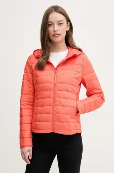 United Colors of Benetton geaca culoarea portocaliu, de tranzitie, 2TWDDN07O imagine