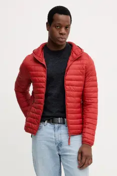 United Colors of Benetton geaca culoarea rosu, de tranzitie, 2TWDUN06I imagine
