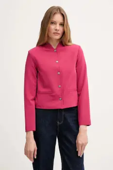 United Colors of Benetton geaca culoarea roz, de tranzitie, 2R4CDW03B imagine