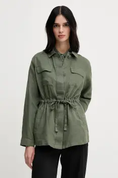 United Colors of Benetton geaca de in culoarea verde, de tranzitie, 2AGHDN07Q imagine