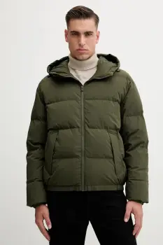 United Colors of Benetton geaca de puf culoarea negru, de iarna, oversize, 2JF8UN05E imagine