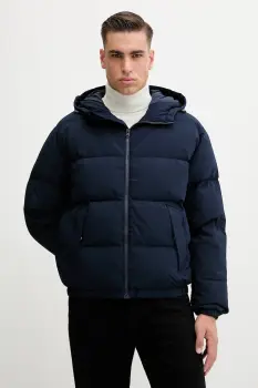 United Colors of Benetton geaca de puf culoarea negru, de iarna, oversize, 2JF8UN05E imagine