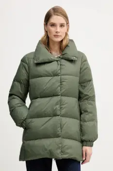 United Colors of Benetton geaca de puf culoarea verde, de iarna, 2NIWDN08X imagine