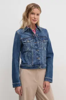 United Colors of Benetton geaca jeans femei, de tranzitie imagine