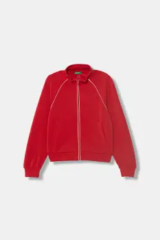 United Colors of Benetton hanorac cu fermoar pentru copii imagine