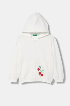 United Colors of Benetton hanorac cu gluga pentru copii, din bumbac imagine