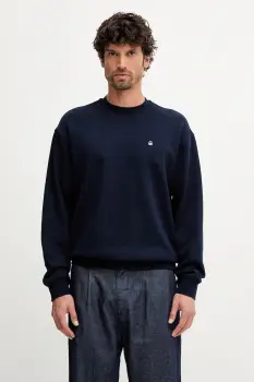 United Colors of Benetton hanorac de bumbac culoarea negru, uni, 342ZU1093 imagine