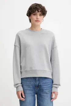 United Colors of Benetton hanorac de bumbac culoarea roz, cu imprimeu, 3UNID109A imagine