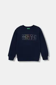 United Colors of Benetton hanorac de bumbac pentru copii imagine