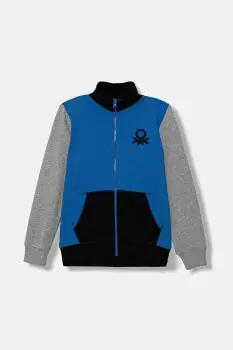 United Colors of Benetton hanorac de bumbac pentru copii cu imprimeu, 3J68C501B imagine