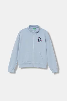 United Colors of Benetton hanorac de bumbac pentru copii cu imprimeu, 3J68C505D imagine