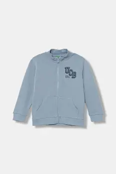 United Colors of Benetton hanorac de bumbac pentru copii cu imprimeu, 3J70G503X imagine