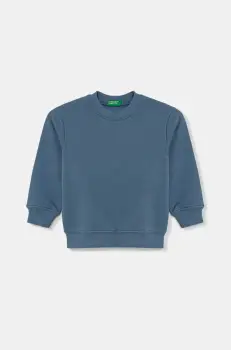 United Colors of Benetton hanorac de bumbac pentru copii cu imprimeu, 3UNIG10II imagine