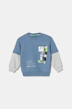United Colors of Benetton hanorac de bumbac pentru copii modelator, 3UNIG10I5 imagine