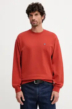 United Colors of Benetton hanorac de bumbac uni, 342ZU1093 imagine