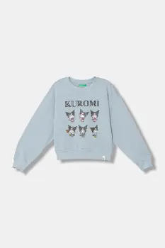 United Colors of Benetton hanorac pentru copii bumbac imagine