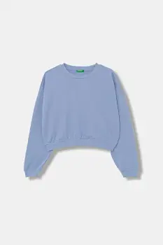 United Colors of Benetton hanorac pentru copii din bumbac imagine