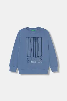 United Colors of Benetton hanorac pentru copii, din bumbac imagine