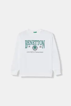 United Colors of Benetton hanorac pentru copii, din bumbac imagine