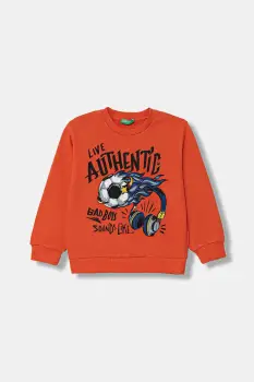 United Colors of Benetton hanorac pentru copii, din bumbac imagine