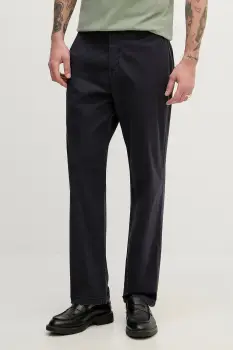 United Colors of Benetton pantaloni barbatesti din bumbac cu elastan imagine