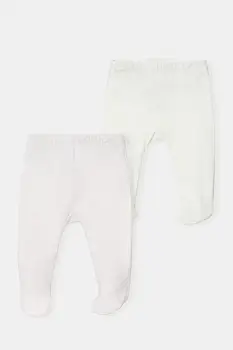 United Colors of Benetton pantaloni bebe 2-pack 3DKAAF02H imagine