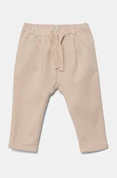 United Colors of Benetton pantaloni bebe culoarea roz, uni, 4U40AF019 imagine