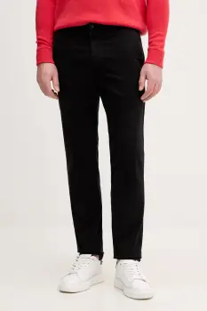 United Colors of Benetton pantaloni chinos barbati din bumbac cu elastan imagine