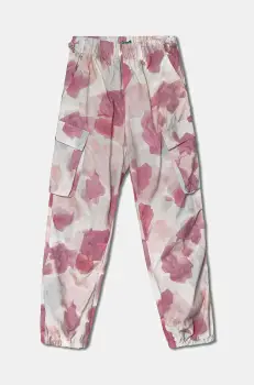 United Colors of Benetton pantaloni copii culoarea roz, modelator, 4Q2RCF04K imagine