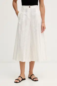 United Colors of Benetton pantaloni culottes pentru femei cu in imagine