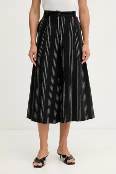 United Colors of Benetton pantaloni culottes pentru femei cu in imagine