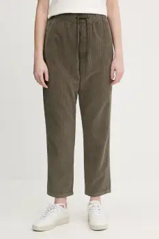 United Colors of Benetton pantaloni de catifea cord culoarea verde, 4H1KUF04Y imagine