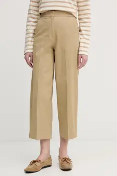 United Colors of Benetton pantaloni de dama cu bumbac imagine