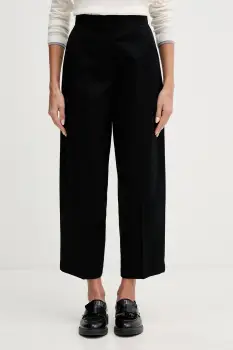 United Colors of Benetton pantaloni de dama din bumbac imagine